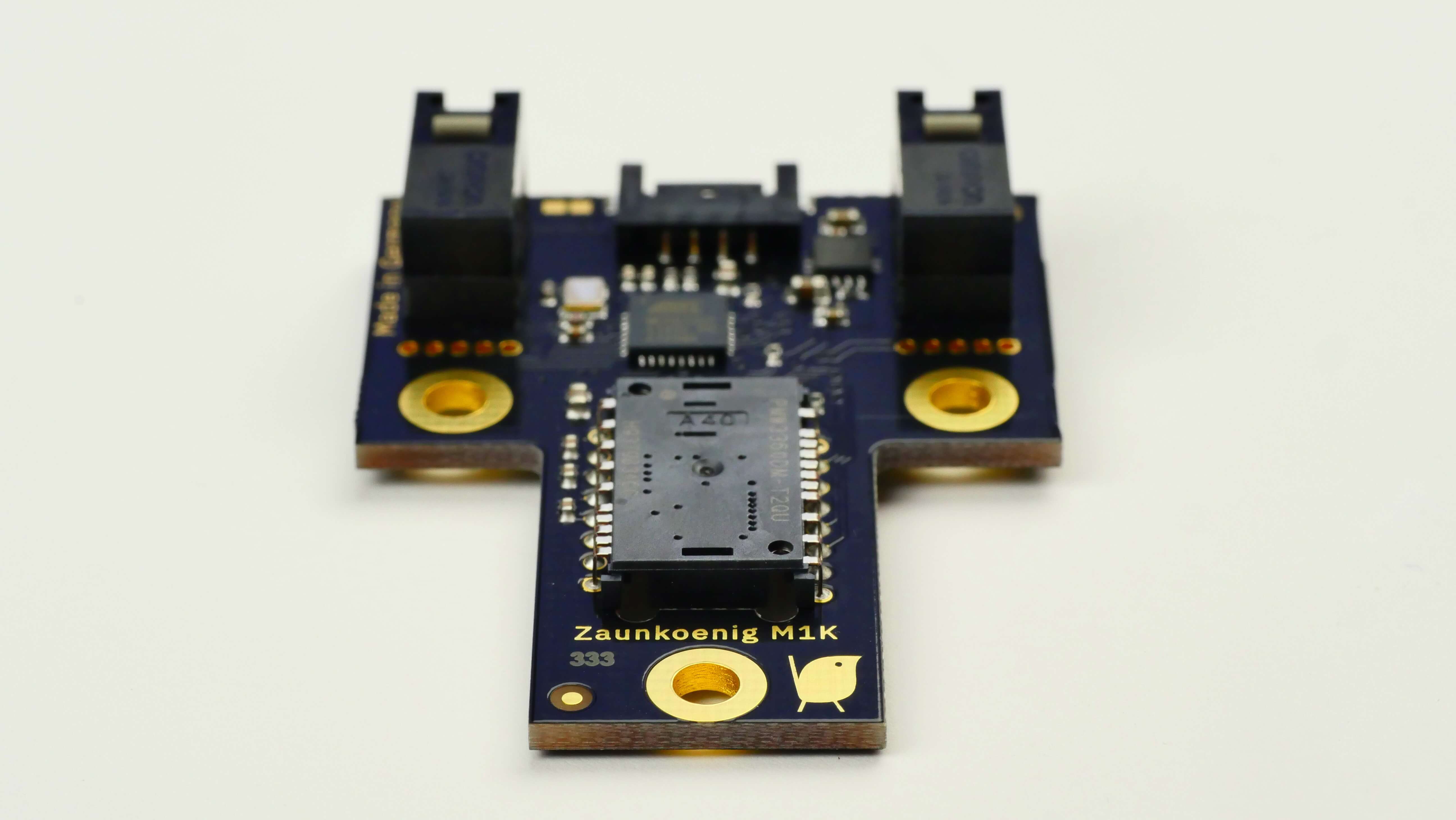The Zaunkoenig M1K PCB with the serial number 333.